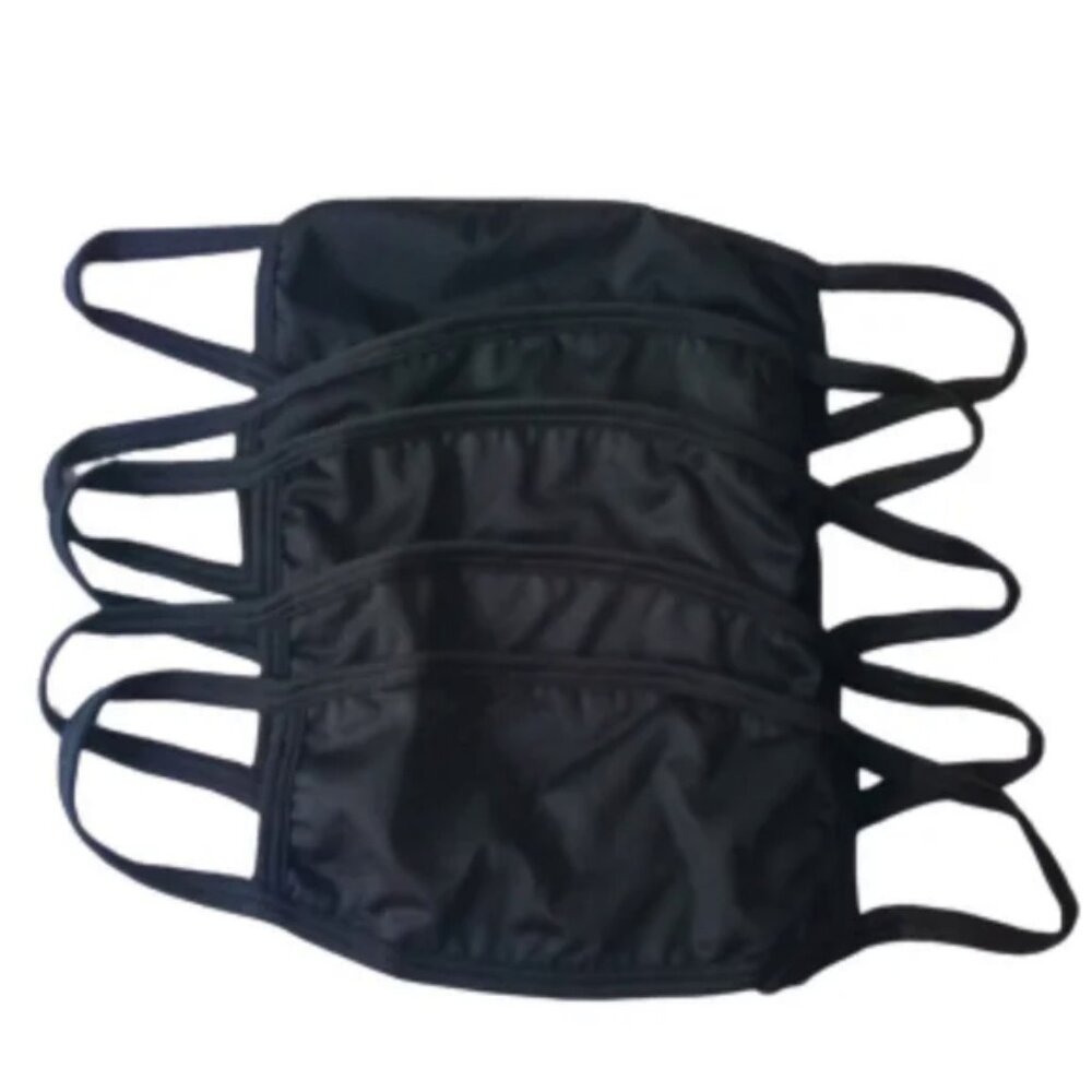 NEW Set of 5 Black Face Masks